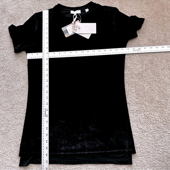 Ted Baker London Hilby Velvet Short Sleeve Tee - Picture 10 of 13